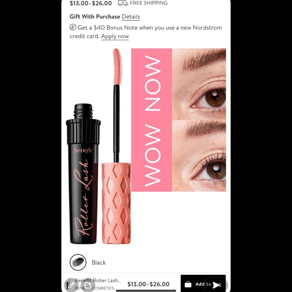 Roller Lash Benefit Mascara